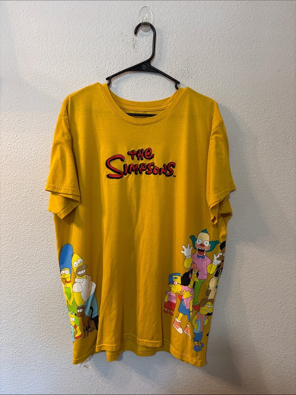 The Simpsons Yellow Graphic Tee